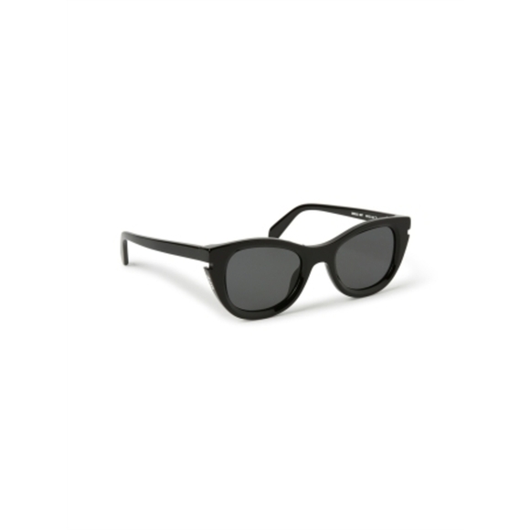 NWT Off-White Boulder Black Cat Eye 50mm Sunglasses Buy OFF WHITE Boulder Unisex Cat-Eye Sunglasses Online  main image 4